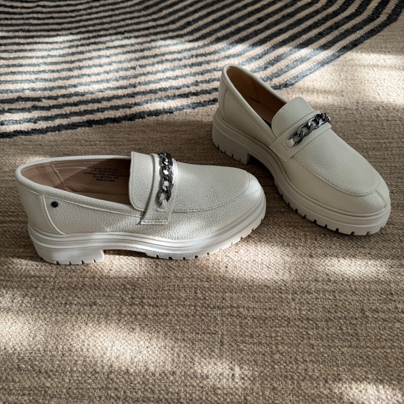 French Connection Tatiana Cream Loafers, Women's Size 6, NWOT - Picture 10 of 10